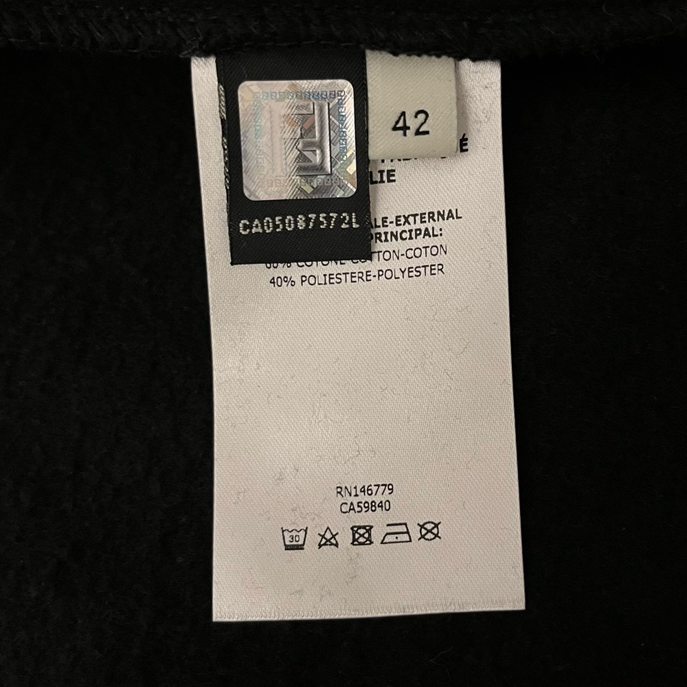 BNWT Fendi Peekaboo Monster Black Sweater Dress, sz IT42 (fits like US4/6) - Picture 8 of 10